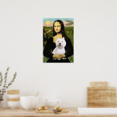 West Highland Terrier 2 - Moan Lisa Poster (Küche)