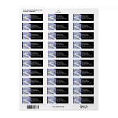 West Highland Terrier Address Label (Vorne)
