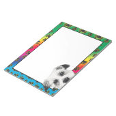 West Highland Terrier farbenfrohe Hundekuchen Must Notizblock (angewinkelt)