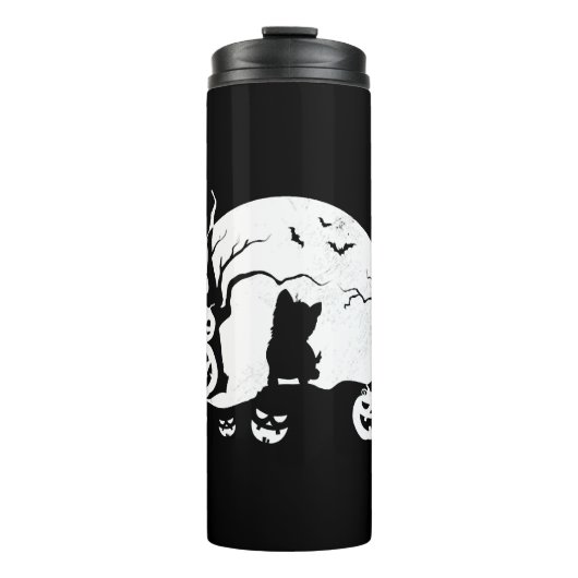 West Highland Terrier Halloween Thermosbecher (Vorderseite)