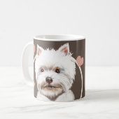 West Highland Terrier Hund jeden Snack, den Sie ma Kaffeetasse (Vorderseite Links)
