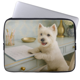 West Highland Terrier Laptop Sleeve
