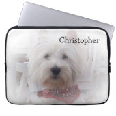 West Highland Terrier Laptopschutzhülle (Vorderseite)
