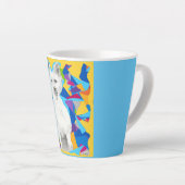 West Highland Terrier Latte Tasse (Rechte Ecke)