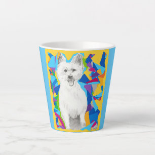 West Highland Terrier Latte Tasse