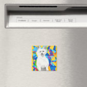 West Highland Terrier Magnet (In Situ (Geschirrspüler))