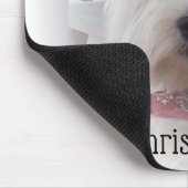 West Highland Terrier Mousepad (Ecke)