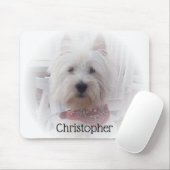 West Highland Terrier Mousepad (Mit Mouse)
