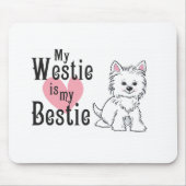 West Highland Terrier Mousepad (Vorne)