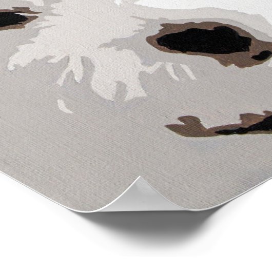 West Highland Terrier Poster (Ecke)