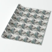 West Highland Terrier Scenic Road Trip Gift Wrap Geschenkpapier (Ungerollt)
