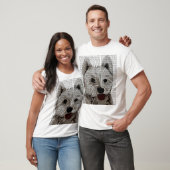West Highland Terrier Schlicht T-Shirt (Unisex)