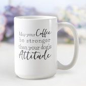 West Highland Terrier und Kaffehund mit Einstellun Kaffeetasse