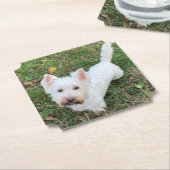 West Highland Terrier Untersetzer (angewinkelt)