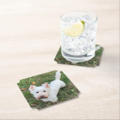 West Highland Terrier Untersetzer (Vor Ort)