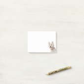 West Highland Terrier Welpe Hund Liebe Post-it Klebezettel (Auf Schreibtisch)