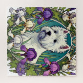 West Highland Terrier Westie Puzzle (Horizontal)