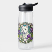 West Highland Terrier Westie Trinkflasche (Links)