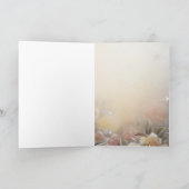 West Highland Terrier zwischen Rose Karten (Innenseite)