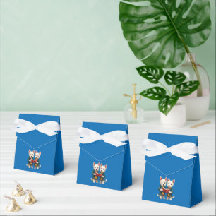West Highland Terriers Burns Supper Gedichte lesen Geschenkschachtel