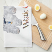 West Highland Terriers Mother Day Handtuch (Viertel Falte)