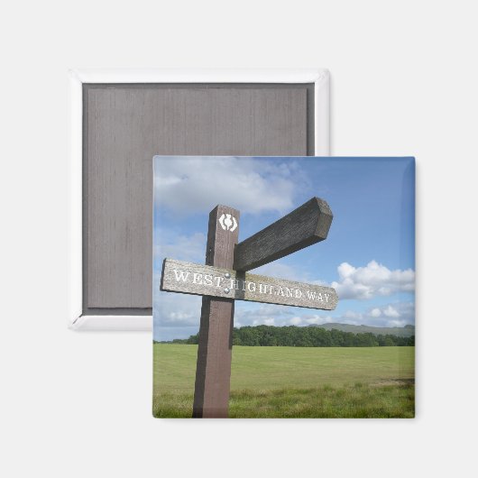 West Highland Way Magnet (Vorderseite/Rückseite)