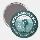 West Highland Way Magnet (Vorderseite/Rückseite)
