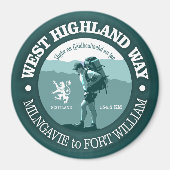 West Highland Way Magnet (Vorne)