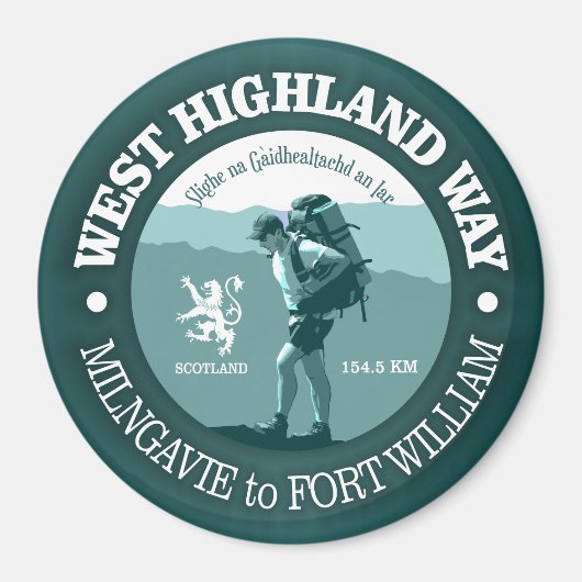 West Highland Way Magnet (Vorne)