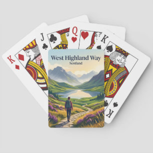 West Highland Way Schottland Spielkarten