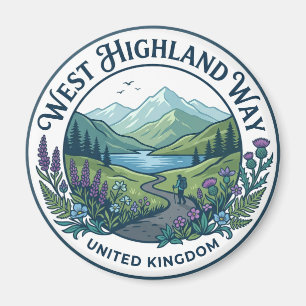 West Highland Way Vereinigtes Königreich Magnet