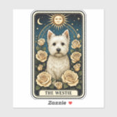 West Highland White Terrier Aufkleber (Blatt)