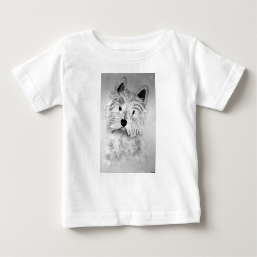 West Highland White Terrier Baby T-shirt (Vorderseite)