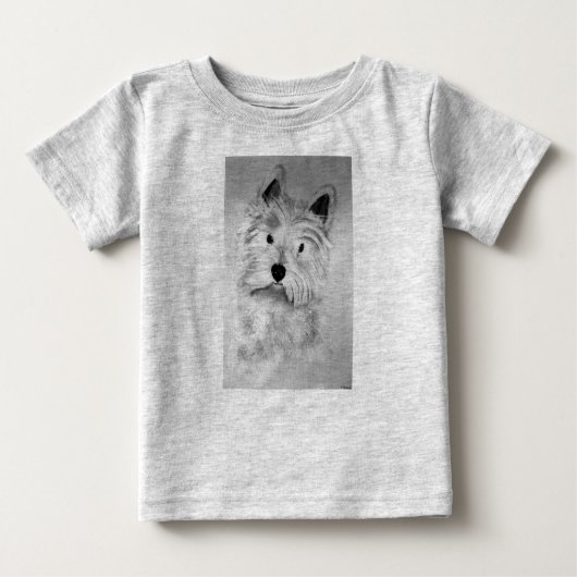 West Highland White Terrier Baby T-shirt (Vorderseite)