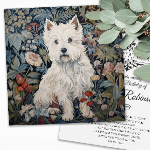 West Highland White Terrier Birthday Dankeskarte