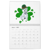 West Highland White Terrier CALENDAR Kalender (Mär 2027)