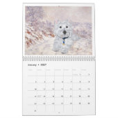 West Highland White Terrier CALENDAR Kalender (Jan 2027)