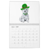 West Highland White Terrier CALENDAR Kalender (Mär 2027)