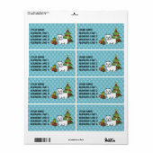 West Highland White Terrier Christmas (Vorne)
