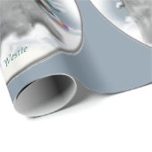 West Highland White Terrier Christmas Geschenkpapier (Rolleneckpunkt)