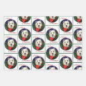 West Highland White Terrier Christmas Geschenkpapier Set (Vorderseite 2)