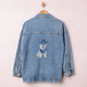 West Highland White Terrier Cowboy Jeansjacke (Hangar)