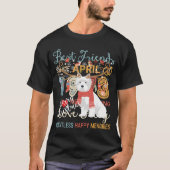 West Highland White Terrier Dog Christmas Westie T-Shirt (Vorderseite)