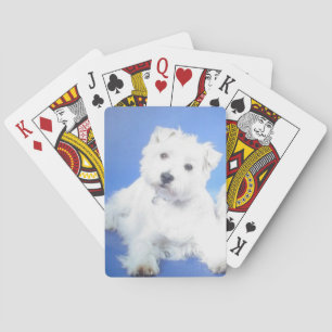 West Highland White Terrier Dog Playing Cards Spielkarten