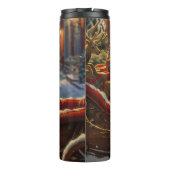 West Highland White Terrier Dog Weihnachtsfest Thermosbecher (Rückseite)