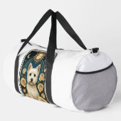 West Highland White Terrier Duffle Bag (Rechte Ecke)