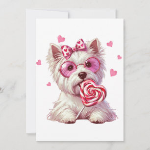 West Highland White Terrier Feiertagskarte
