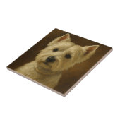 West Highland White Terrier Fliese (Seite)