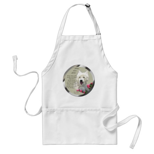 West Highland White Terrier Geschenke Schürze (Vorne)