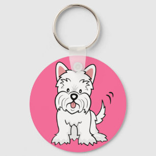West Highland White Terrier Geschenke und Waren Schlüsselanhänger